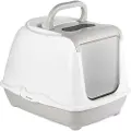 Moderna Flip Cat Hygiejnisk Kattebakke Til Store Katte 39x50x37 Cm