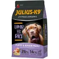 Julius-K9 High Premium Puppy & Junior Hypoallergenic lam - Økonomipakke: 2 x 12 kg
