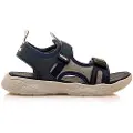 Mustang Kids MTNGunisex til børn. 49099 Treck-sandaler blå (33), Stof, 1-3 cm, Velcro, Casual, børnetøj