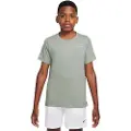 Nike Dri-FIT Miler-træningsoverdel til større børn (drenge) - grøn