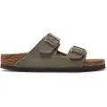 Birkenstock Birkenstockunisex. 151213 Arizona Stone grå sandaler i læder (36), Fast, Ingen, Casual