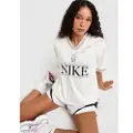 Nike Sportswear-jerseytrøje med V-hals til kvinder - hvid