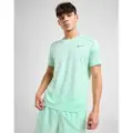 Nike Kortærmet Nike Miler-løbeoverdel til mænd - grøn