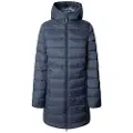 Pepe Jeans Pepe Jeanstil kvinder. PL4024372 Sally Long Coat navy (S), Casual, Polyester, Blå