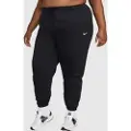Nike Overdimensionerede Nike Sportswear Phoenix Fleece-sweatpants med høj talje til kvinder (plus size) - sort