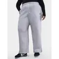 Nike Sportswear Phoenix Fleece-bukser med høj talje til kvinder (plus size) - brun