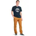 Timberland Timberlandtil mænd. TB0A2BZAEH21 Claremont straight twill chino bukser brun (30/34), Casual, Økologisk bomuld, Bæredygtig