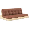 Karup - Base Sovesofa Tre-sæders - Brun - Sovesofaer - - Homeroom