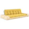 Karup - Base Sovesofa m. 2 sidebokse Tre-personers - Gul - Sovesofaer - - Homeroom