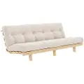 Karup - Lean Sofabed 130 x 190 - Gul - Sovesofaer - - Homeroom