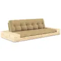 Karup - Base Sovesofa m. 2 sidebokse Tre-personers - Beige - Sovesofaer - - Homeroom