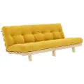 Karup - Lean Sofabed 130 x 200 - Gul - Sovesofaer - - Homeroom
