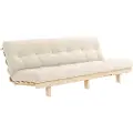 Karup - Lean Sofabed 130 x 200 - Gul - Sovesofaer - - Homeroom