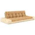 Karup - Base Sovesofa m. 2 sidebokse Tre-personers - Brun - Sovesofaer - - Homeroom