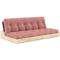 Karup - Base Sovesofa Tre-sæders - Rosa - Sovesofaer - - Homeroom