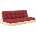 Karup - Base Sovesofa Tre-sæders - Rød - Sovesofaer - - Homeroom