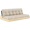 Karup - Base Sovesofa Tre-sæders - Beige - Sovesofaer - - Homeroom
