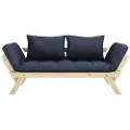 Karup - Lounge-sovesofa Bebop Natur bund - Blå - Sovesofaer - - Homeroom