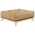 Karup - Skammel Senza Natur bund - Brun - Fodskamler & puffer - - Homeroom