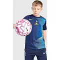 Nike Tottenham Hotspur Academy Pro Third Nike Dri-FIT Total 90-opvarmningstrøje til fodbold til større børn - blå