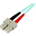 StarTech.com 10 Gb Aqua Fiber Patch-kabel Lc/sc 2m