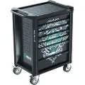 Wera 9700 Workshop Trolley 1 Værktøjskasse Med Hjul