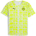 Puma Borussia Dortmund Pre-match Jersey Men, Sport, Silver Mist/Yellow Alert, L