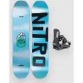 Nitro Ripper Kids + Charger Mini S 2026 Kids Snowboardsæt mønster
