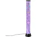 QAZQA Boblerør sort 90 cm inkl. LED RGB - Zoop