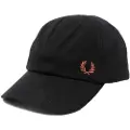 Fred perry Fred Perrytil mænd. HW6726 Pique Classic Cap sort (OSFA), Casual, Bomuld