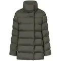 Ecoalf ECOALFtil kvinder. MCWGAJKMOORE0987W25-424 Moore grøn frakke (M), Casual, Genanvendt polister, Bæredygtig