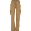 Urban Classics Twill Cargobukser Med Høj Talje