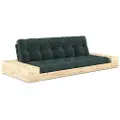 Karup - Base Sovesofa m. 2 sidebokse Tre-personers - Grøn - Sovesofaer - - Homeroom
