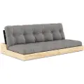 Karup - Base Sovesofa Tre-sæders - Grå - Sovesofaer - - Homeroom