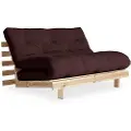 Karup - Sovesofa Roots 140 Rå bund - Brun - Sovesofaer - - Homeroom