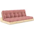 Karup - Base Sovesofa Tre-sæders - Rosa - Sovesofaer - - Homeroom