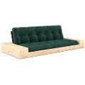 Karup - Base Sovesofa m. 2 sidebokse Tre-personers - Grøn - Sovesofaer - - Homeroom