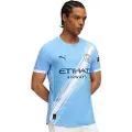 Puma Manchester City 25/26 Authentic Home Jersey Men, Sport, Light Blue/White, XXL