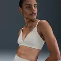 Nike Form Triangle-sports-bh uden indlæg og med stropper og let støtte til kvinder - brun