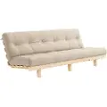 Karup - Lean Sofabed 130 x 200 - Gul - Sovesofaer - - Homeroom