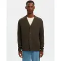 Selected Relaxed Fit Uldblanding Cardigan