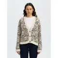 Selected Uldblanding Strikket Cardigan