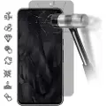 Mtp Products Google Pixel 10 Privacy Skærmbeskyttelse Hærdet Glas - 9H