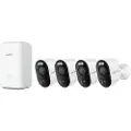 Reolink Home Hub + 4x Argus 3 Ultra 8mp Batteri Wifi Kamera