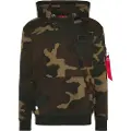 Alpha industries Back Print Camo Hættetrøje