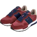 Hackett Londontil mænd. HMS200033 Træningssko Keston Heritage bordeaux (44), Rød, Fast, Blonder, Casual, Burgund