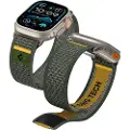 Spigen Apple Watch Series Ultra 3/2/Ultra/11/10/9/8/7/6/SE 3/(2022)/SE Spigen Athlex Air Strap - 49mm/46mm/45mm/44mm - Aktiv Grøn