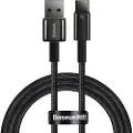 Baseus Tungsten Gold Cable USB to USB-C 100W 1m (black)