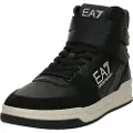 EA7 EA7unisex. 7X000278_AF18316 Sneakers i læder Baseline High sort (39 1/3), Fast, Blonder, Casual