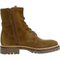 Alpe Alpetil kvinder. 261011 Militare Baby Silk ankelstøvler i læder, brun (39), Fast, Blonder, Lynlås, Casual